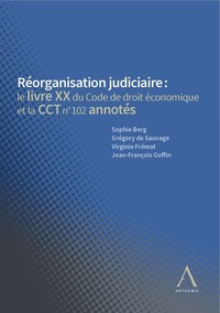 Réorganisation judiciaire : code annoté