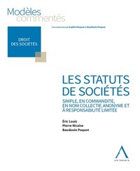 Les statuts de sociétés