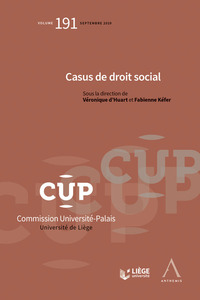 CASUS DE DROIT SOCIAL - TOME 191