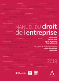Manuel du droit de l'entreprise, 4ème édition