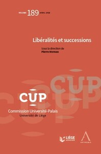 LIBERALITES ET SUCCESSIONS