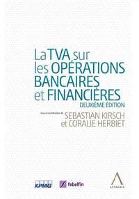 La TVA sur les opérations financières