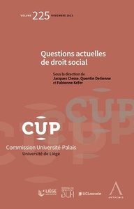 Questions actuelles de droit social