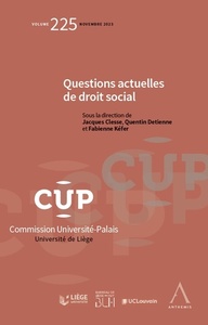 Questions actuelles de droit social