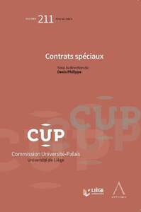 CONTRATS SPECIAUX - TOME 211