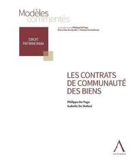 Les contrats de communauté des biens