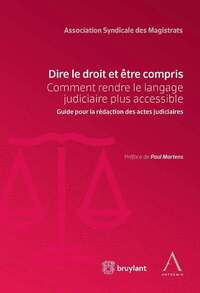 DIRE LE DROIT ET ETRE COMPRIS 2EME EDITION
