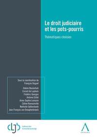 Le droit judiciaire et les pots-pourris