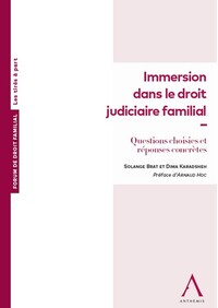 IMMERSION DANS LE DROIT JUDICIAIRE FAMILIAL - QUESTIONS CHOISIES ET REPONSES CONCRETES