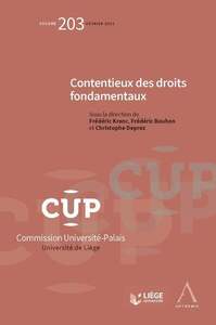 CONTENTIEUX DES DROITS FONDAMENTAUX