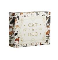 Cat & Dog Playing Cards Set /anglais