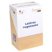 Montessori par Nathan - Lettres rugueuses