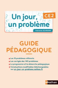 Un jour, un problème CE2, Guide pédagogique + 1 cahier de l'élève