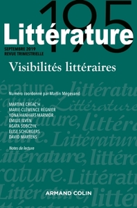Littérature Nº195 3/2019 Visibilités littéraires
