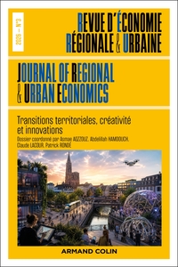 Revue d'économie régionale et urbaine Nº3/2026