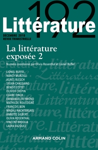 Littérature n° 192 (4/2018) La littérature exposée 2