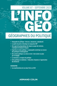 L'INFORMATION GEOGRAPHIQUE - N 3/2023