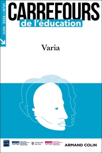 Carrefours de l'éducation n°61 (1/2026)