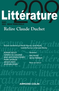 LITTERATURE N 209 1/2023 - RELIRE CLAUDE DUCHET