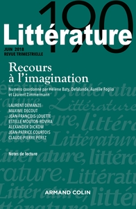 Littérature n° 189 (1/2018) Déplacements