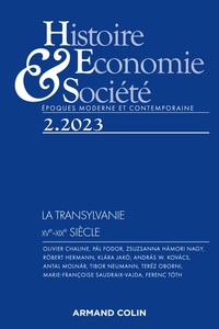 HISTOIRE, ECONOMIE ET SOCIETE 2/2023