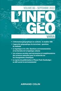 L'INFORMATION GEOGRAPHIQUE - N 3/2022 - VARIA