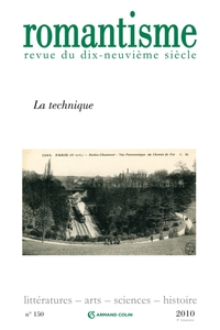 Romantisme n° 150 (4/2010) La technique