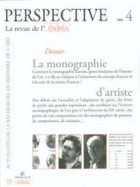 PERSPECTIVE. LA REVUE DE L'INHA, N 4/2006. LA MONOGRAPHIE D'ARTISTE