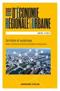 REVUE D'ECONOMIE REGIONALE ET URBAINE N 3/2023