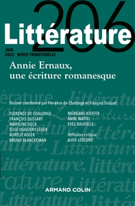 LITTERATURE N 206 2/2022 - ANNIE ERNAUX, UNE ECRITURE ROMANESQUE