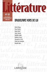 Littérature n° 177 (1/2015) Baudelaire hors de lui