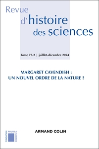 Revue d'histoire des sciences 2/2024