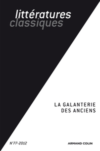 LA GALANTERIE DES ANCIENS