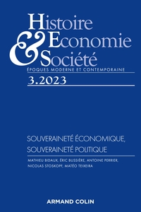 HISTOIRE, ECONOMIE ET SOCIETE 3/2023