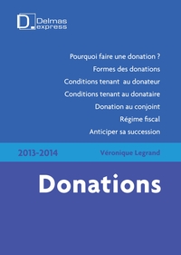 Donations 2013-2014 - 1re ed.