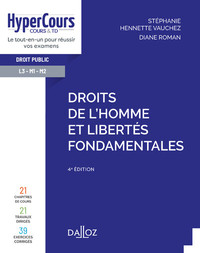 DROITS DE L'HOMME ET LIBERTES FONDAMENTALES 4ED