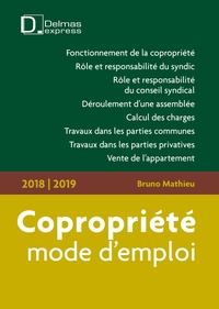 Copropriété, mode d'emploi 2018/2019 - 9e ed.