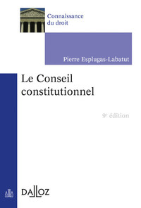 Le Conseil constitutionnel 9ed