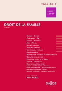 Droit de la famille 2016/2017 - 7e éd.