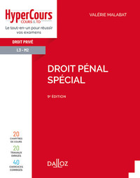 Droit pénal spécial 9ed