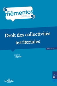 Droit des collectivités territoriales - 3e ed.