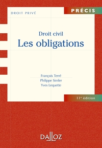 Droit civil. Les obligations - 11e éd.