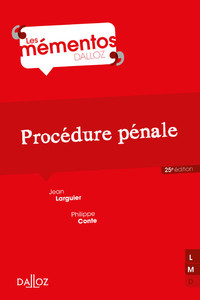 Procédure pénale 25ed