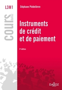 Instruments de paiement et de crédit - 9e éd.