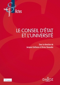 Le Conseil d'État et l'Université