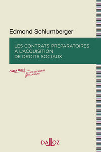 Les contrats préparatoires à l'acquisition de droits sociaux