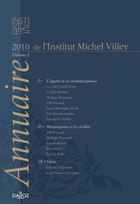 Annuaire de l'Institut Michel Villey. Volume 2 - 2010