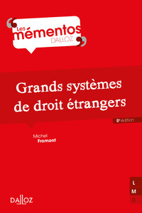 Grands systèmes de droit étrangers 8ed