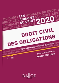 Annales Droit civil des obligations 2020