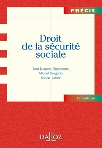 Droit de la sécurité sociale - 18e ed.